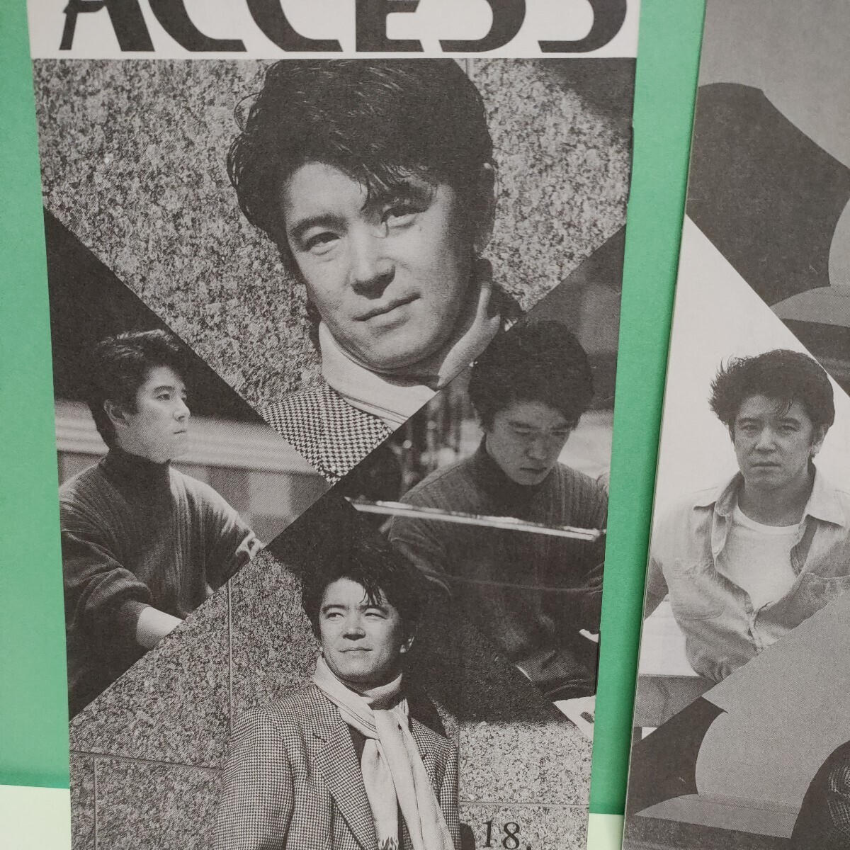 山本達彦★ファンクラブ会報★ACCESS★18～19号＆号数記載無し2冊★計4冊セット_画像2