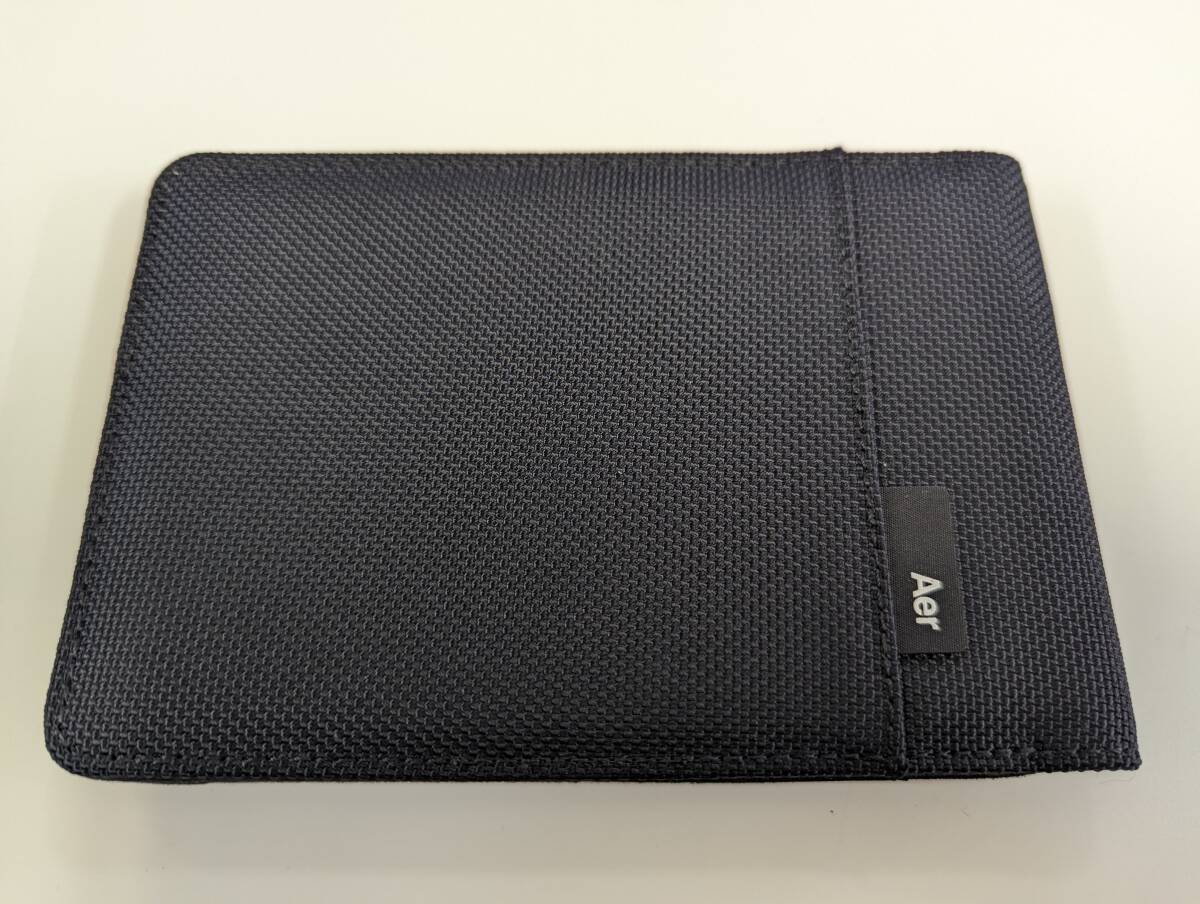 Aer Travel Wallet Black エアー トラベルウォレット ブラック AER-41001 美品_画像1