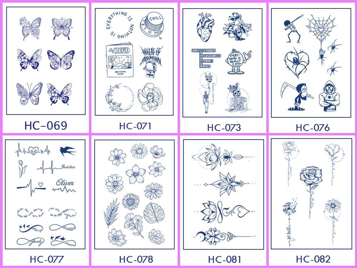 ジャグアタトゥー2週間で消えるタトゥー HC032の画像8