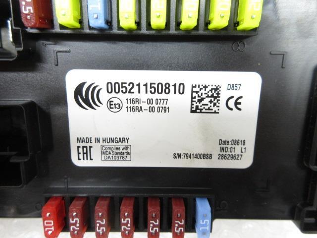 2018 year Jeep renegade ABA-BU14 limited (11) fuse box interior left side 00521150810 191755 4601