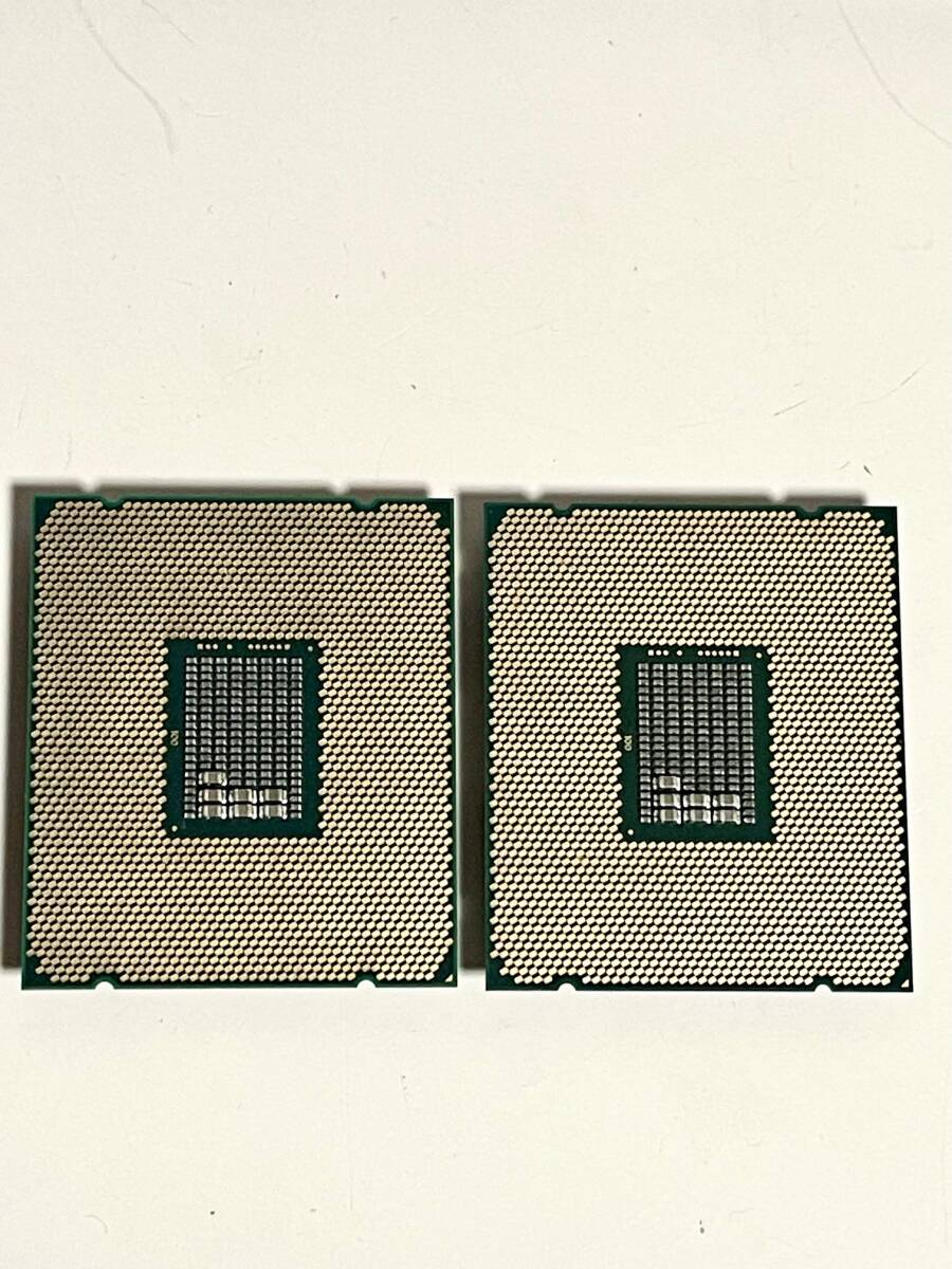 送料無料 超ハイスペックCPU Intel XEON E5-2699V4 CPU 2個セット 2.2GHz/ターボ最大3.6Ghz 22コア 44スレッド ソケット FCLGA2011 ②の画像4