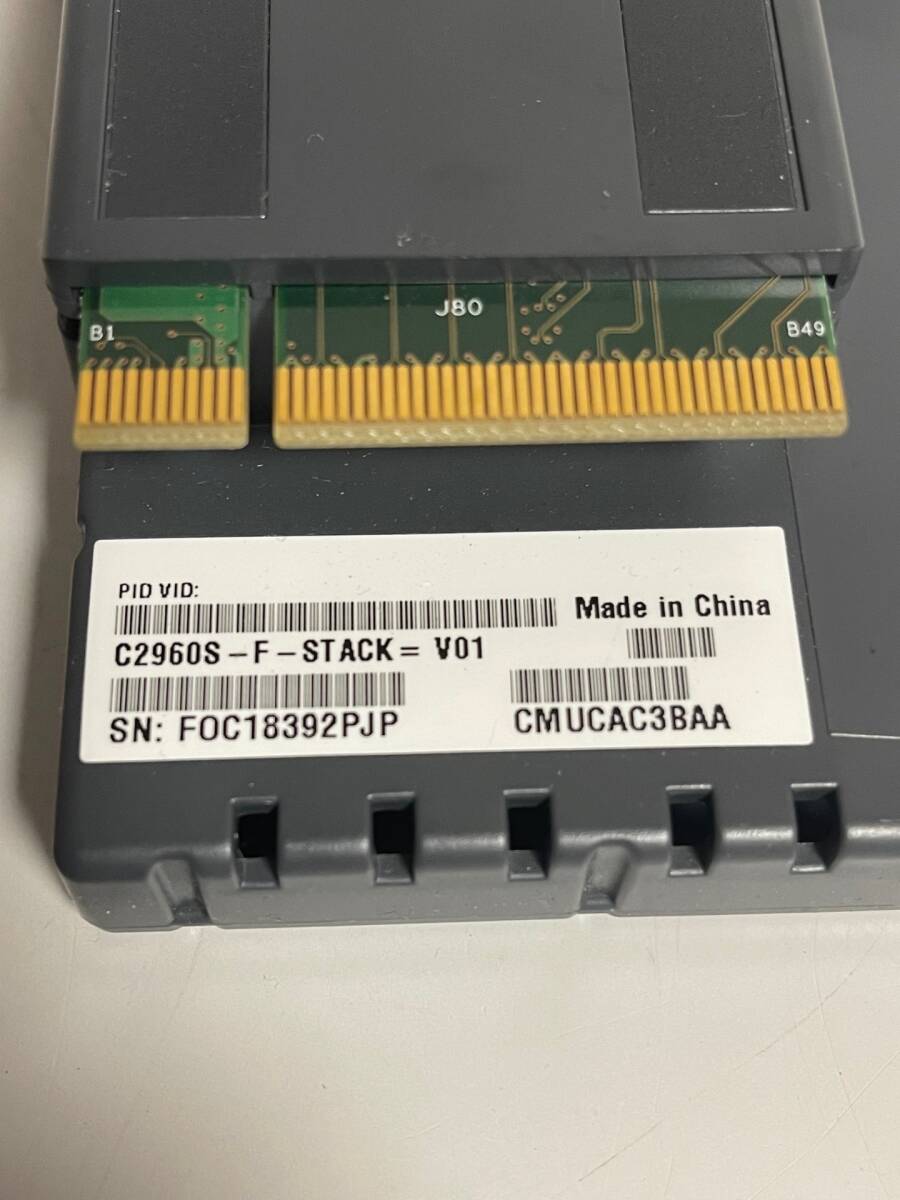 送料無料 Cisco/シスコ C2960S-STACK Catalyst 2960-S LAN Base シリーズ用 Cisco FlexStack モジュール