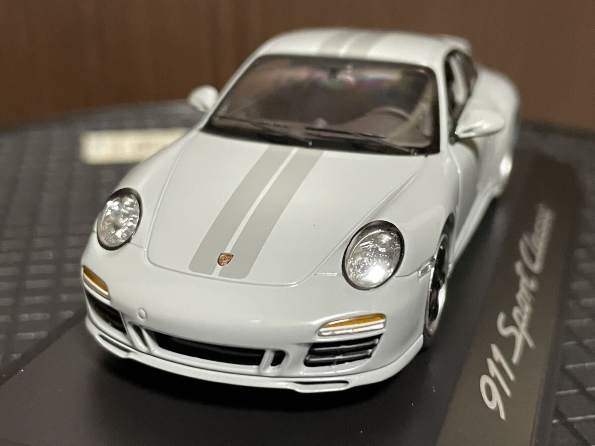  Schuco 1/43 Porsche 911 sport Classic Sport Classic dealer special order Porsche silver box WAP 020 009 0A