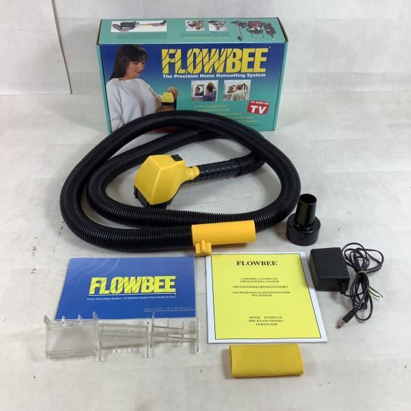 D2021【動作品】 FLOWBEE. 掃除機吸引式 電動バリカンの画像1