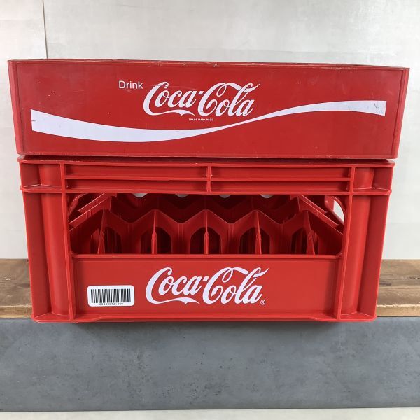 D4015. Coca-Cola／コカ・コーラ. プラスチックケース x 2点 まとめの画像1