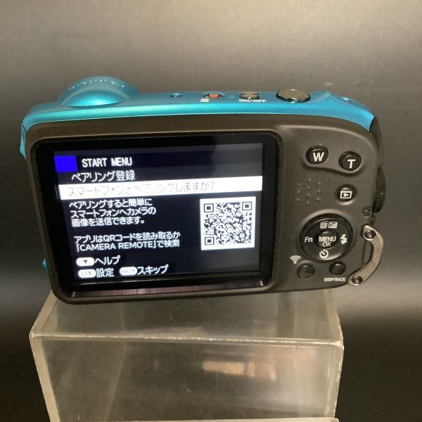 D4070【コンパクト】 FUJIFILM ／フジフィルム デジタル防水カメラ FinePix XP140 ブルーの画像3