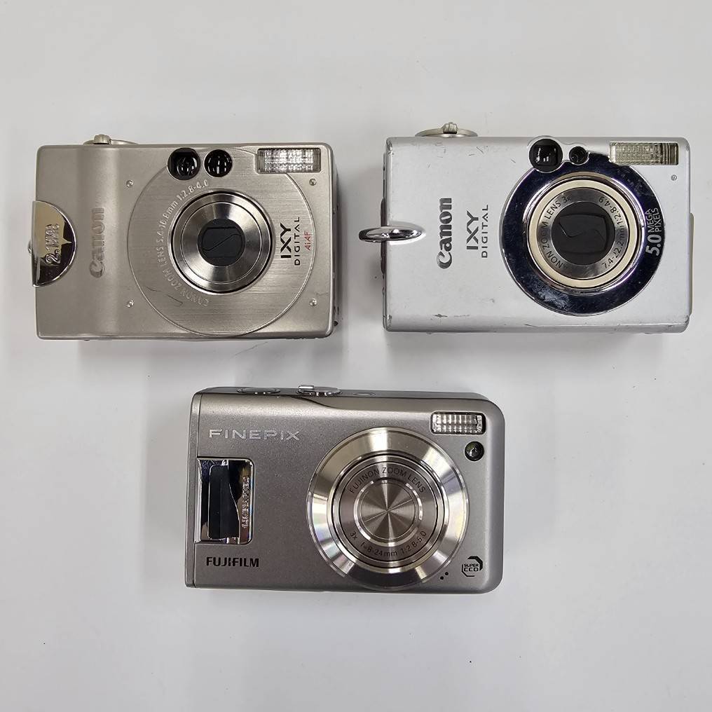 E051(10000)-617 カメラ・レンズまとめ 約10㎏ Canon キャノン FUJIFILM PENTAX ペンタックス Nikon ニコン 他 状態様々の画像5