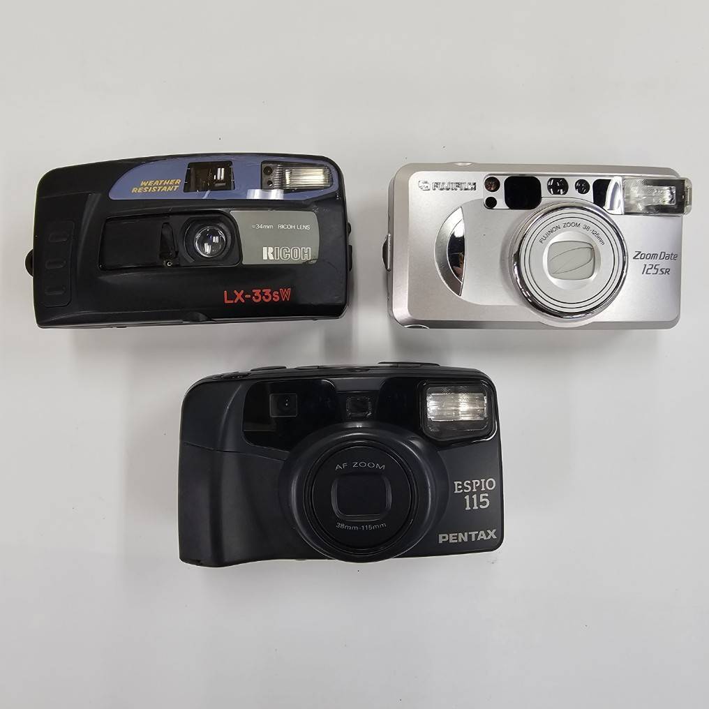 E051(10000)-617 カメラ・レンズまとめ 約10㎏ Canon キャノン FUJIFILM PENTAX ペンタックス Nikon ニコン 他 状態様々の画像4