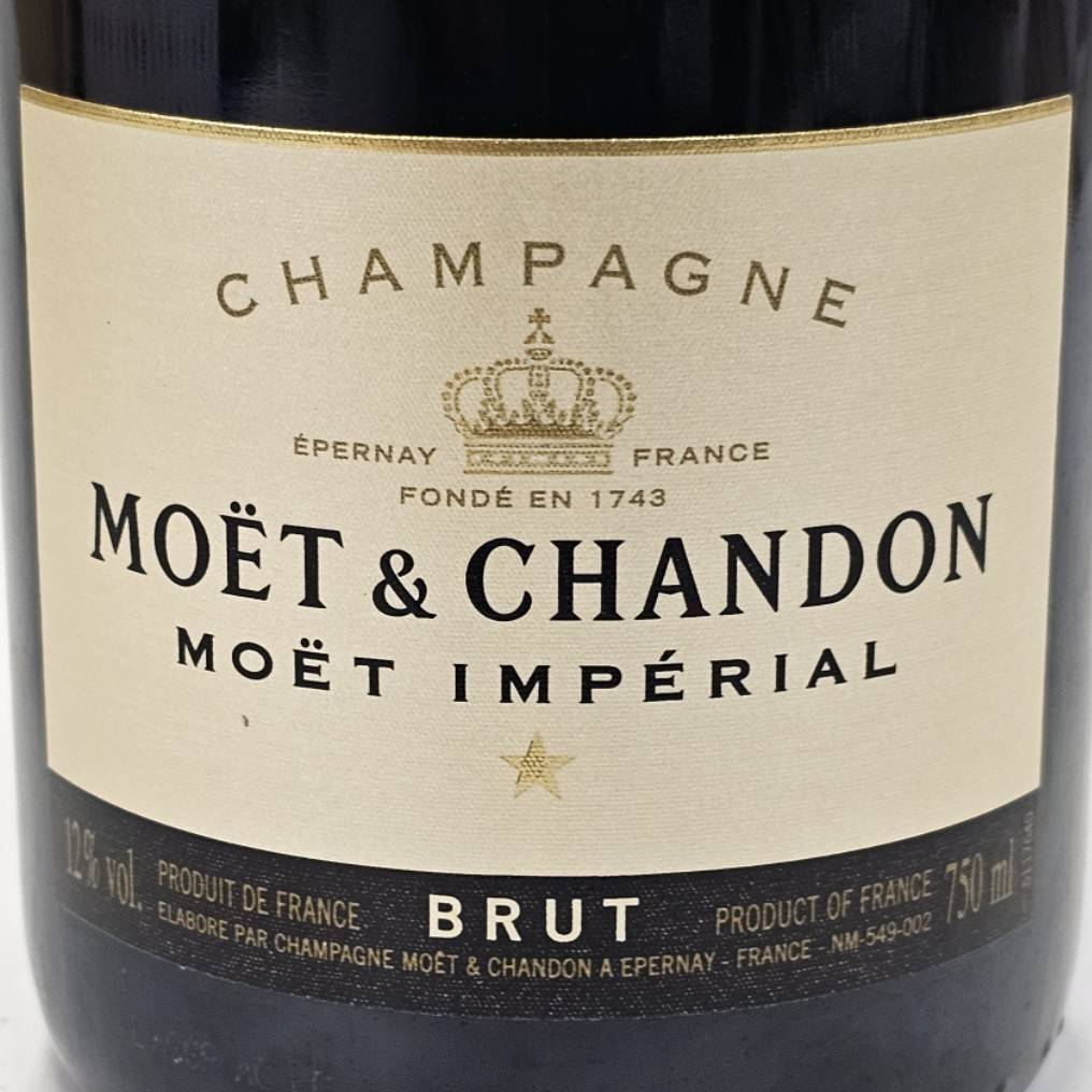 E37133(053)-605/KK3000　酒　MOET＆CHANDON　CHAMPAGNE　BRUT　モエ・エ・シャンドン　12%　750ml　ケース付き_画像6