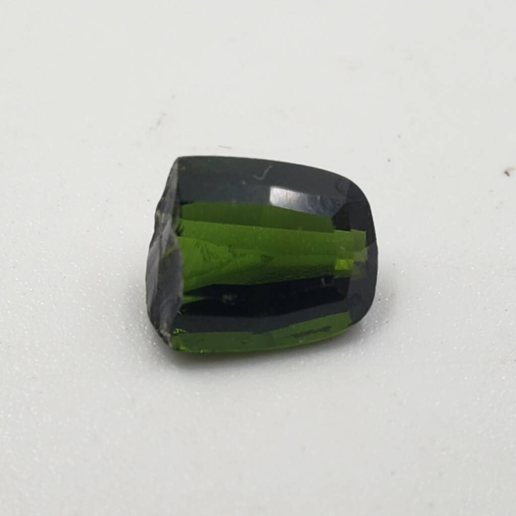 M042-530【千葉】天然トルマリン ルース 裸石 1粒 CARAT：1.888ct COLOR：グリーン 日宝協ソーティング付きの画像7