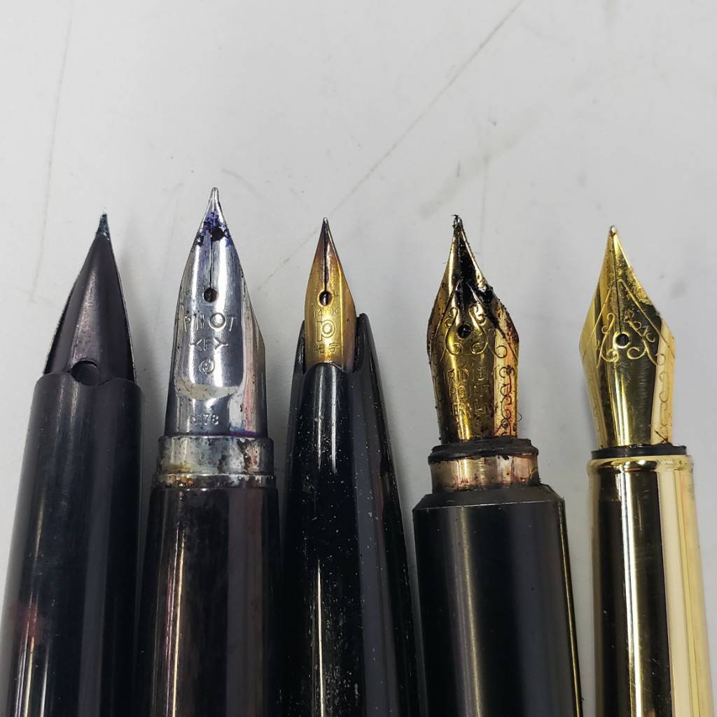 M052-569 万年筆 10点まとめ PARKER パーカー PLATINUM プラチナ PILOT パイロット 他 筆記用具 文具の画像5