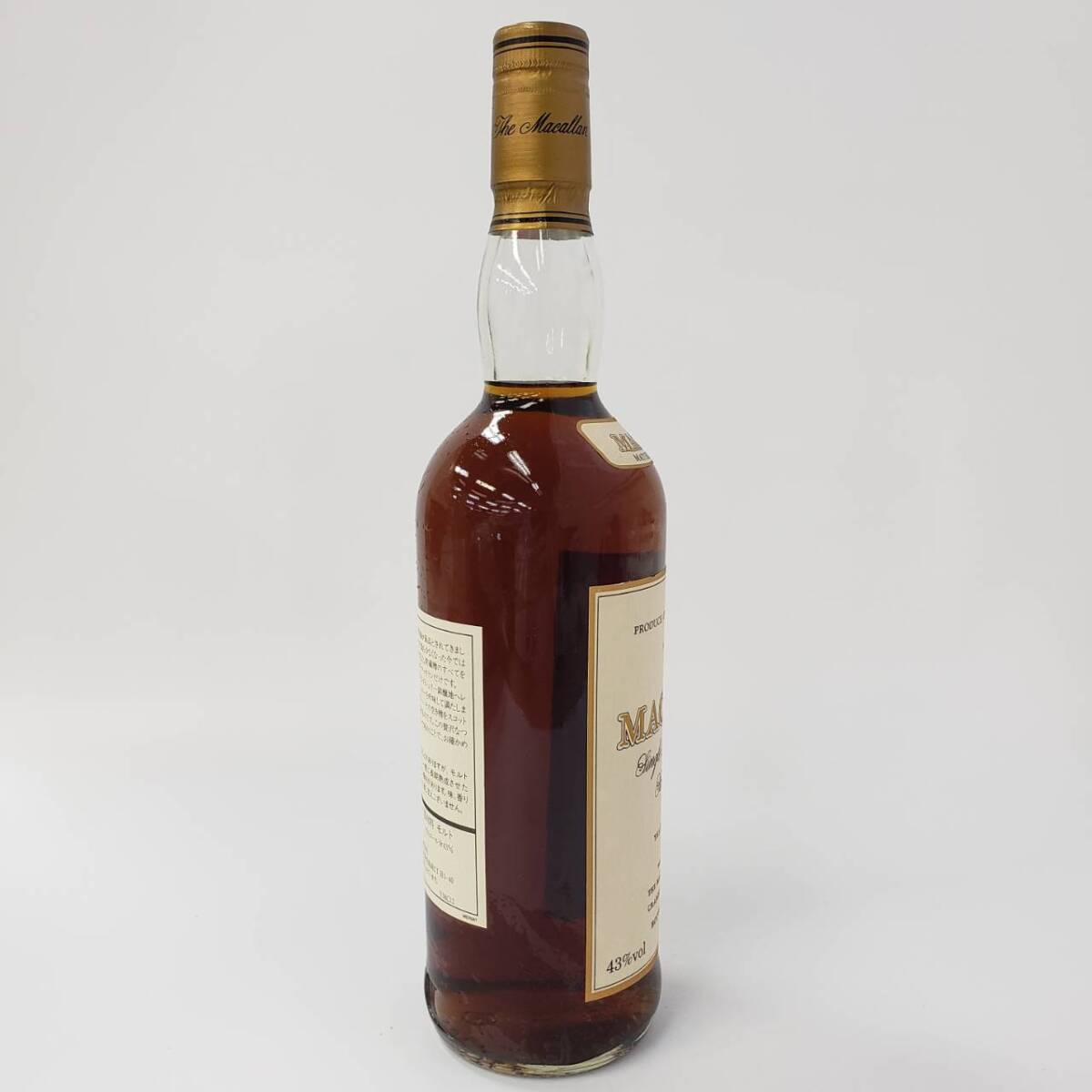 M20308(043)-559/TY35000　酒　The MACALLAN 12年 MATURED IN SHERRY WOOD　マッカラン 12年 スコッチ ウイスキー　43％　750ml　箱付き　_画像5