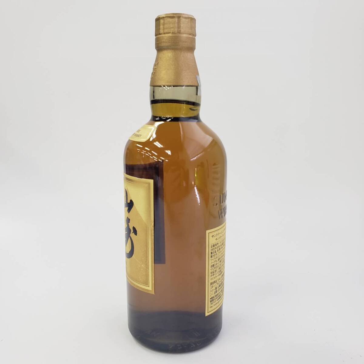 M13810(051)-526/MM22000【千葉県内のみ発送】酒 山崎 12年 THE YAMAZAKI SINGLE MALT JAPANESE WHISKY 100周年記念 43％ 700mlの画像2