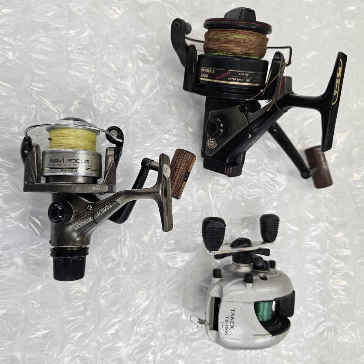 E051(7800)-610　リール20個まとめ　約7.8㎏　Daiwa　ダイワ　SHIMANO　シマノ　OLYMPIC　オリムピック　他　状態様々_画像6