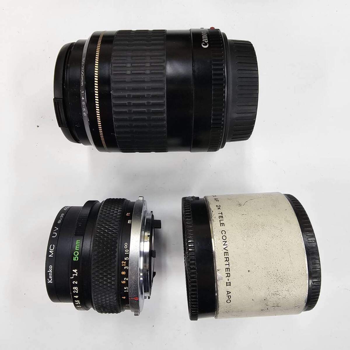 E051(10000)-618 カメラ・レンズまとめ 約10㎏ Canon キャノン OLYMPUS PENTAX ペンタックス Nikon ニコン 他 状態様々の画像9