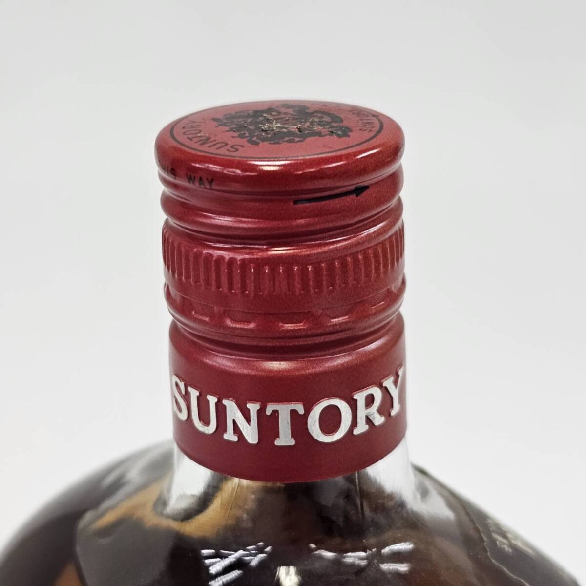 E35273(051)-641/YK4000　【千葉県内のみ発送】酒　SUNTORY OLD WHISKY　サントリーオールドウイスキー　BIRD BOTTLE おおるり　43％ 700ml_画像7