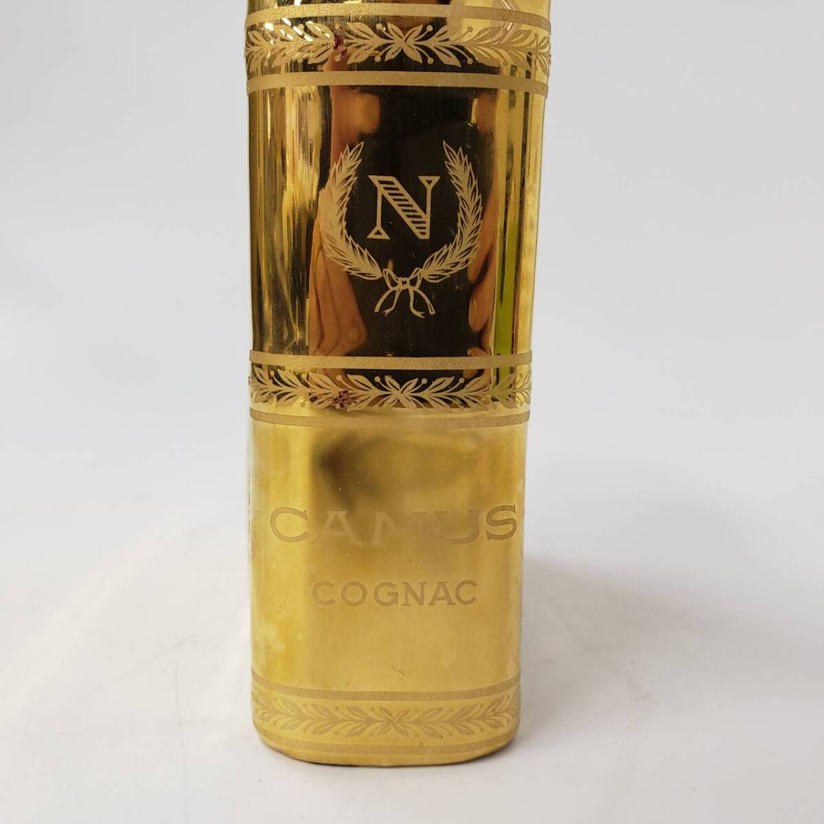 M39222(052)-525/YS3000 酒 CAMUS NAPOLEON COGNAC カミュ ナポレオン コニャック ブランデー ブック型 陶器ボトル 700mlの画像7