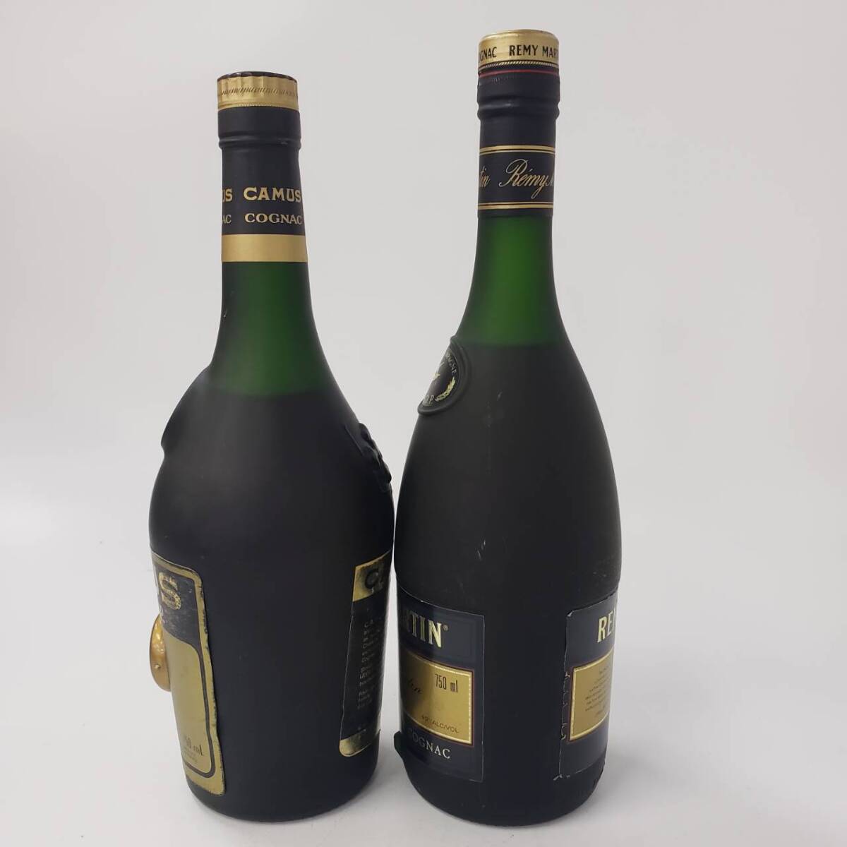 M26888(052)-536/SY5000 酒 ２本まとめ CAMUS GRAND V.S.O.P. COGNAC カミュ/REMY MARTIN FINE CHAMPAGNE COGNAC レミーマルタン の画像2