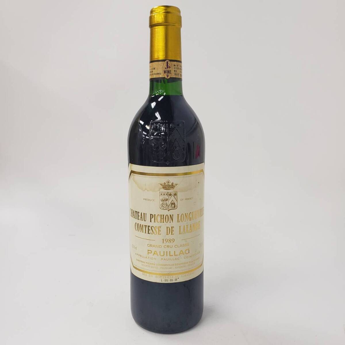 M39235(052)-550/YS6000 酒 CHATEAU PICHON LONGUEVILLE COMTESSE DE LALANDE 1989 シャトー ピション ロング ヴィル 12.5％ 750mlの画像1