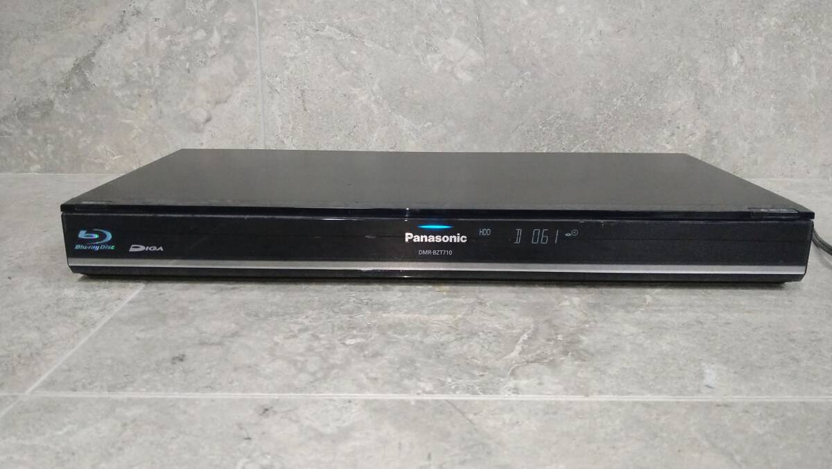 N21688(053)-9/SY4000 Panasonic DMR-BZT710 BLU-RAY DISC RECORDER ブルーレイディスクレコーダー 2011年製 パナソニックの画像2