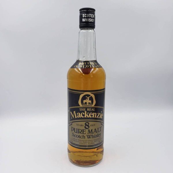 N2314(044)-4/TH5000【千葉】酒 THE REAL Mackenzie ８年 PURE MALT Scotch Whisky マッケンジー ピュアモルト 43％ 750mlの画像1