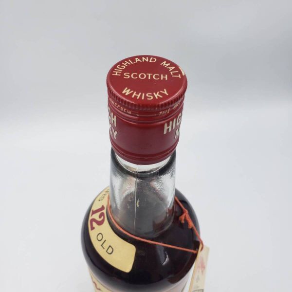 N]2314(044)-9/TH22000【千葉】酒 Inchgower 12年 A DE LUXE HIGHLAND MALT SCOTCH WHISKY インチガワー スコッチ 43％ 750mlの画像9