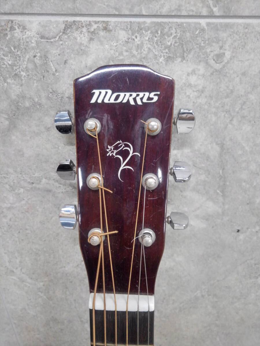 H14666(051)-842/IT0 Morris モーリス L-A1ⅡCS ミニ アコースティックギターの画像2