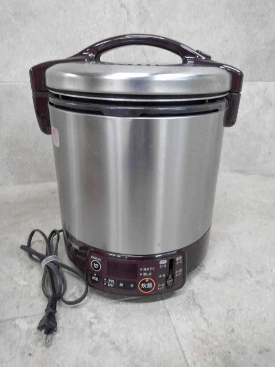 H5714(051)-852/TM3000 Rinnai リンナイ 電子ジャー ガス炊飯器 RR-100VMTの画像2