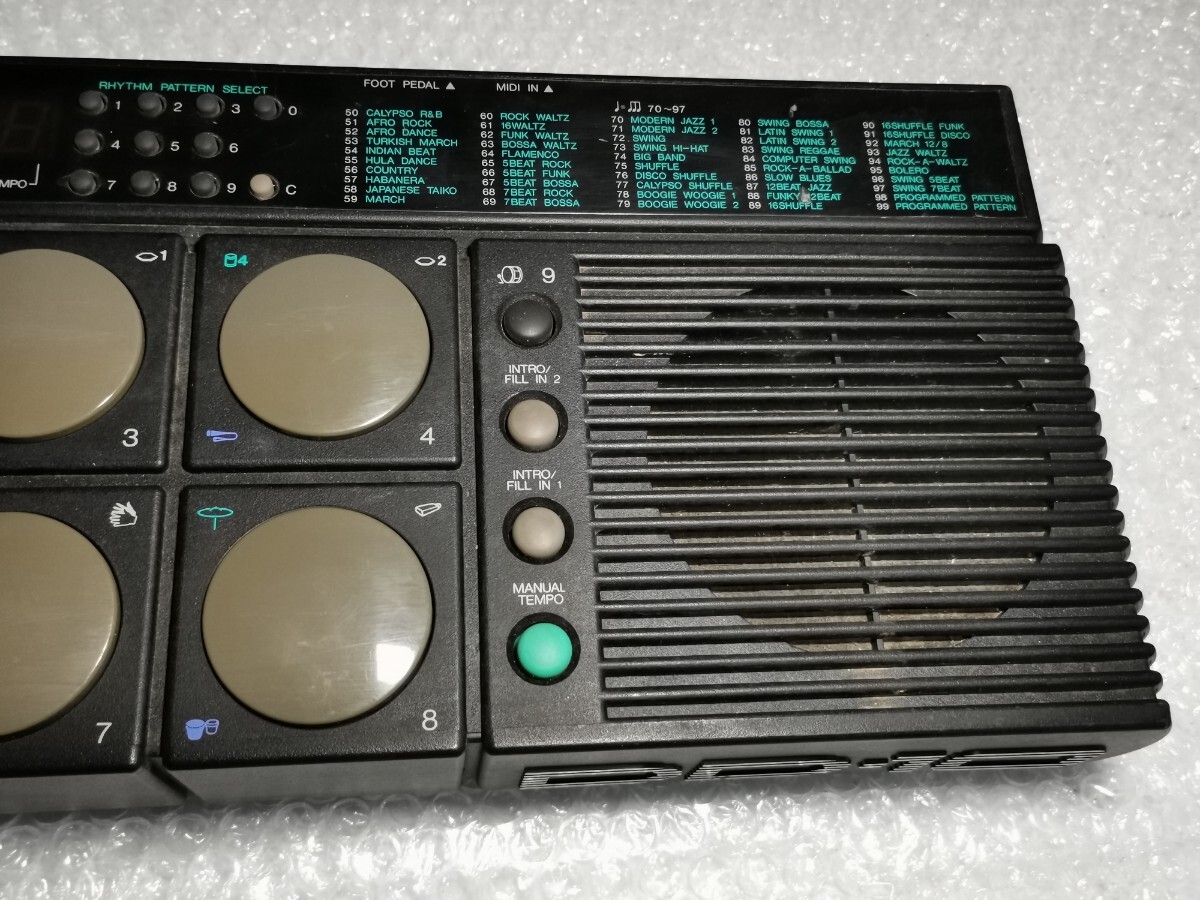 YAMAHA DD-10 デジタルドラムバンク？ ジャンク扱いの画像4