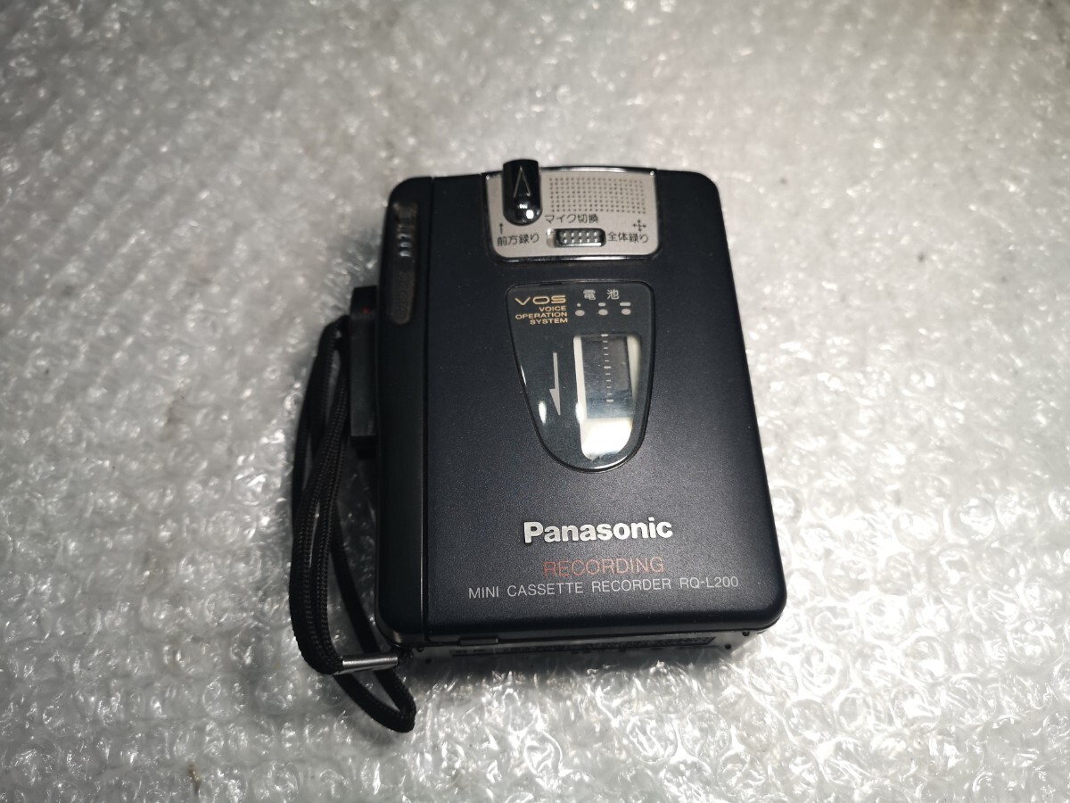 Panasonic RQ-L200 カセットプレーヤー ジャンク扱いの画像2