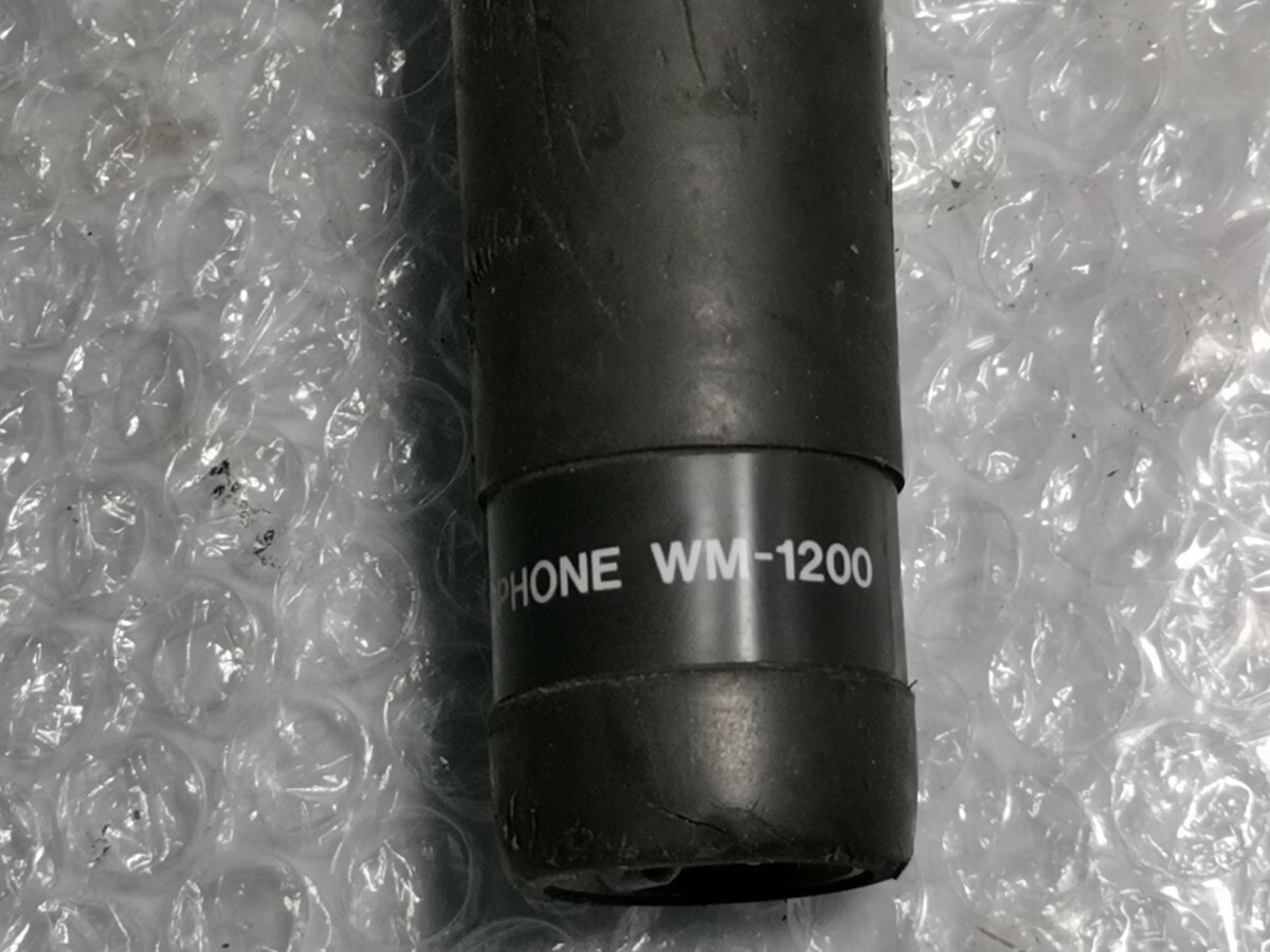 TOA WM-1200 wireless microphone junk treatment 
