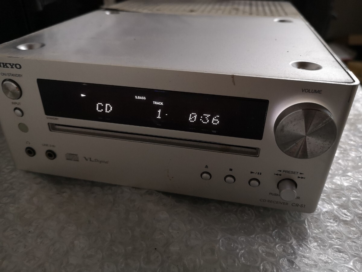  last exhibition ONKYO CR-S1 CD receiver junk treatment 