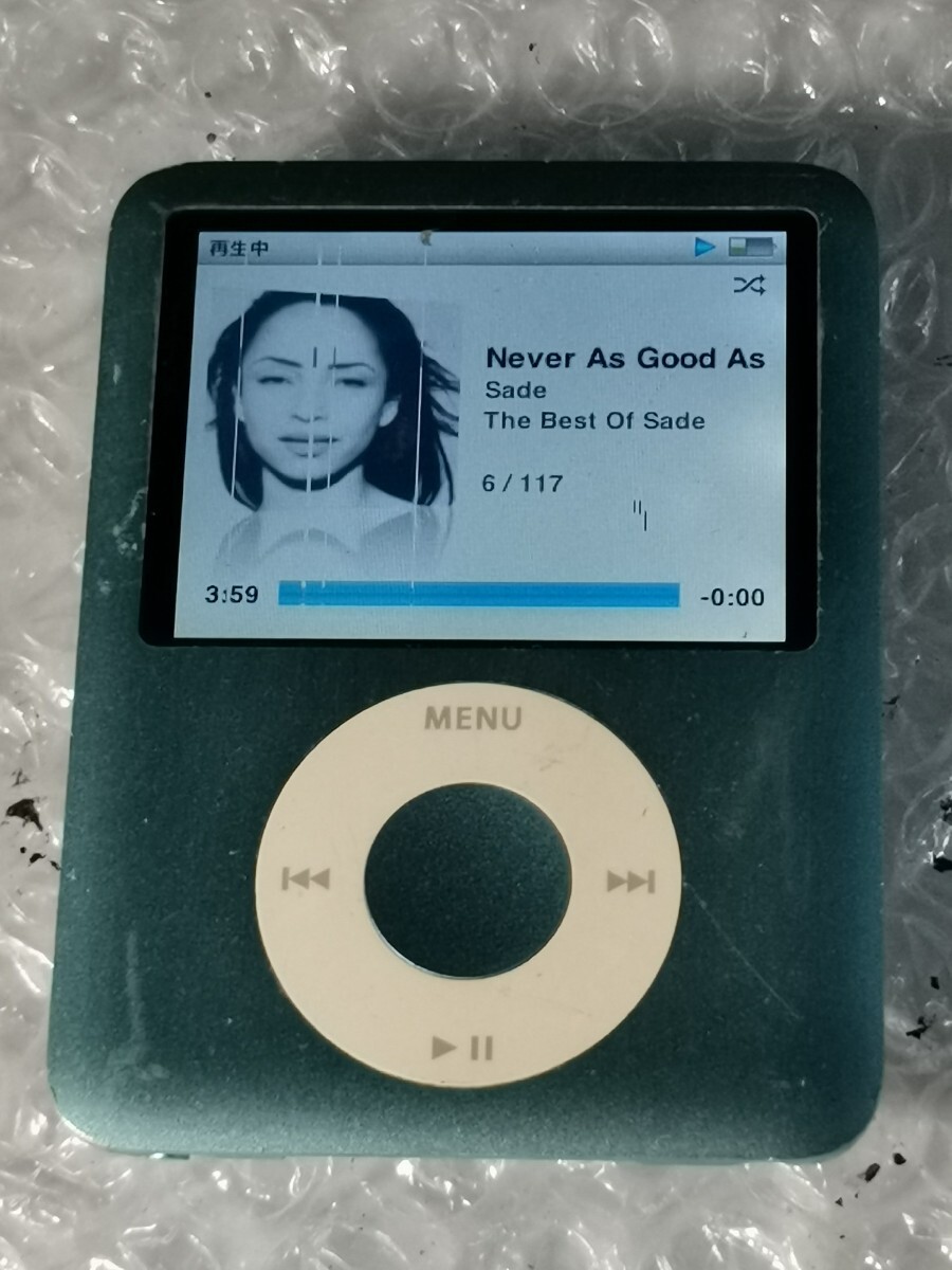 apple A1236 8GB ipod ジャンク 再生はできましたの画像2