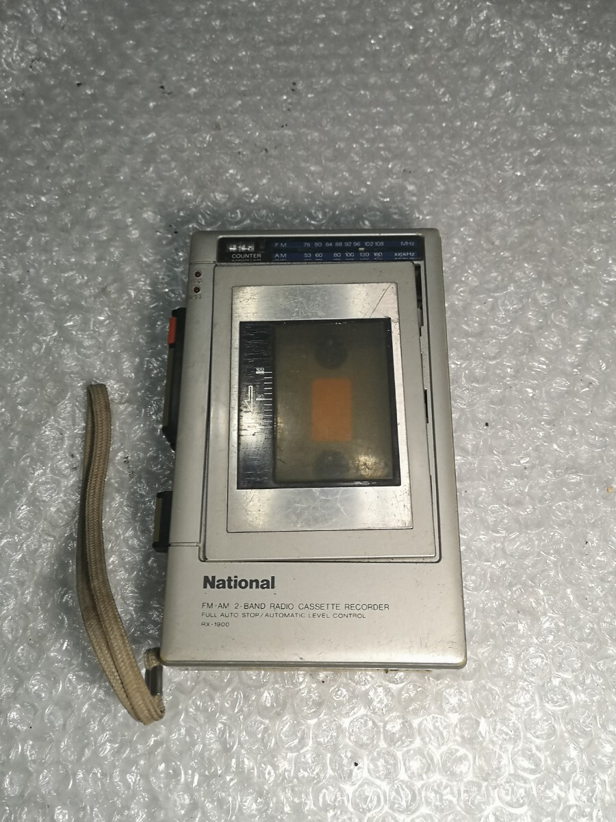 National RX-1900 カセットプレーヤー ジャンク_画像1