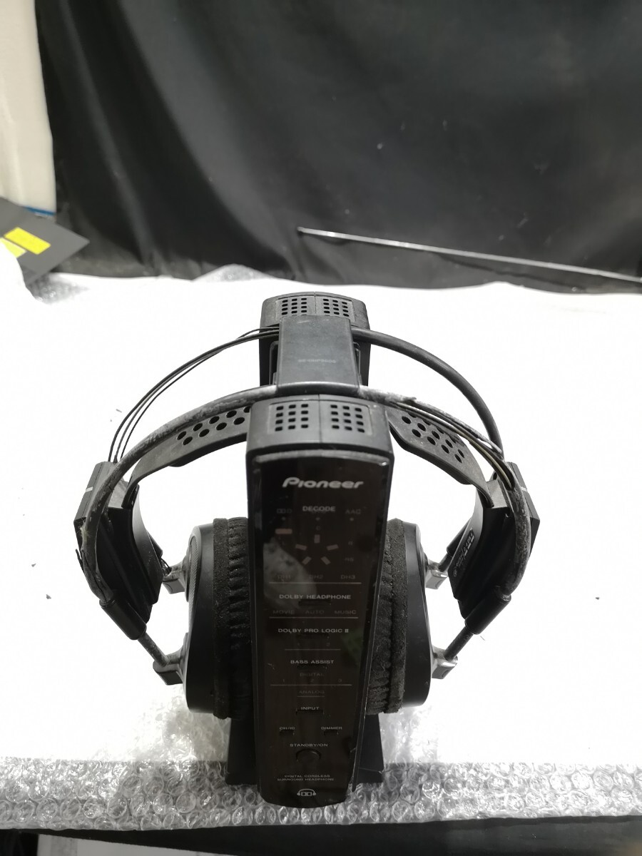PIONEER SE-DHP3000 TRE-D3000 サラウンドヘッドフォン ジャンク 音出しはできましたの画像1