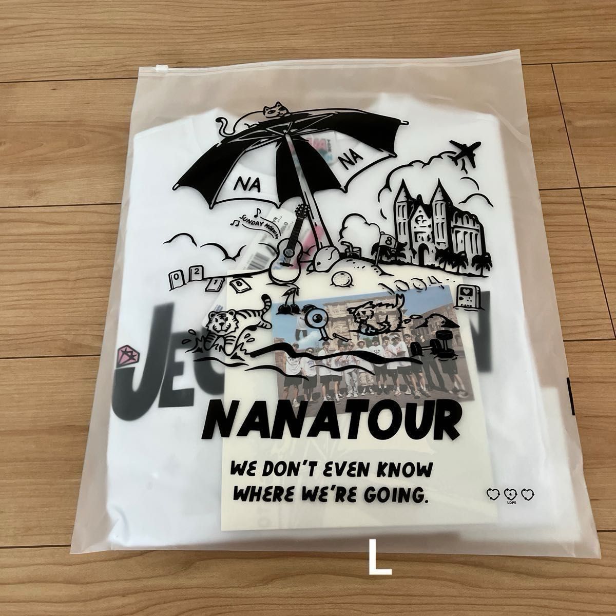 Nanatour T-Shirt （Name ver.） JEONGHAN （Large）