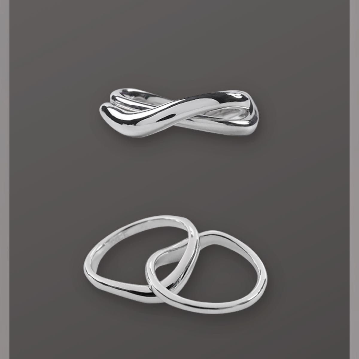 BTS JIMIN ［FACE］Ring （Silver） XL（19号）