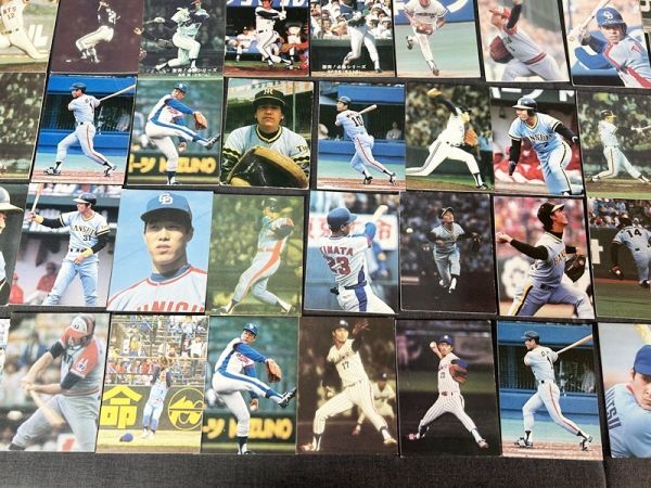 当時物 プロ野球カード 67枚◇1979～1980年/巨人/阪神/西武/日本ハム/広島/中日/横浜大洋/阪急/ヤクルト/南海/近鉄/ベースボール/玩具の画像3