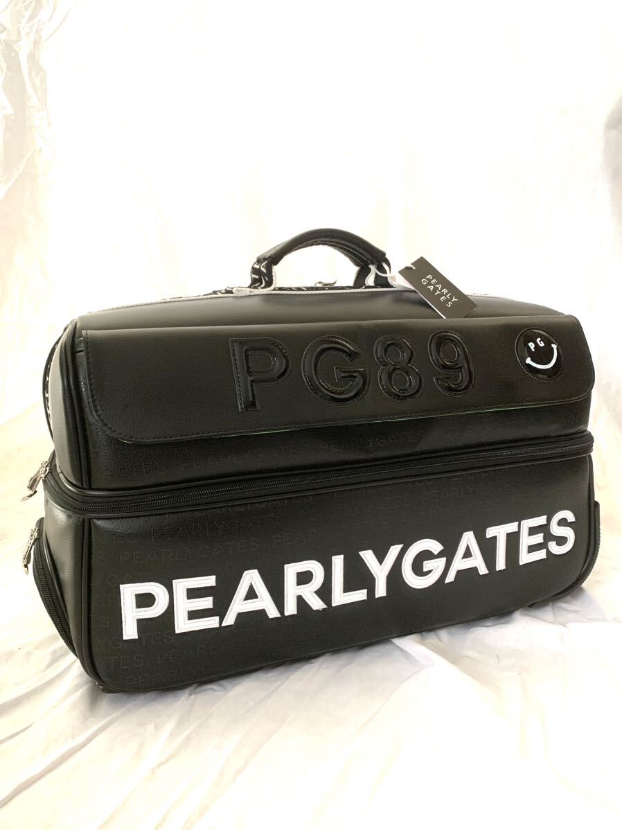PEARLY GATES ボストンバック キャリー トローリーハンドル パーリーゲイツ の画像1