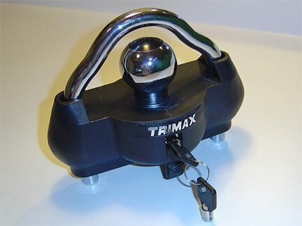 送料無料 TRIMAX 格段に頑丈なトレーラーカプラーロック UMAX100_画像2