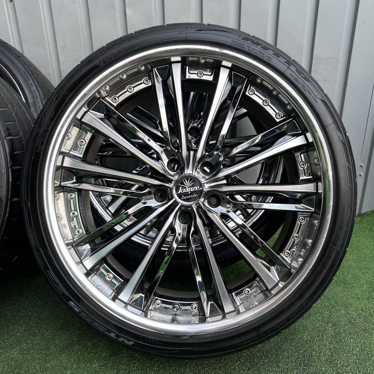 Weds Kranze ak L do21 -inch wheel / NITTO 2023 year tire (21x9J +32) LS460 LS600h LS500 LC500 PCD120 M14 40 Alphard 