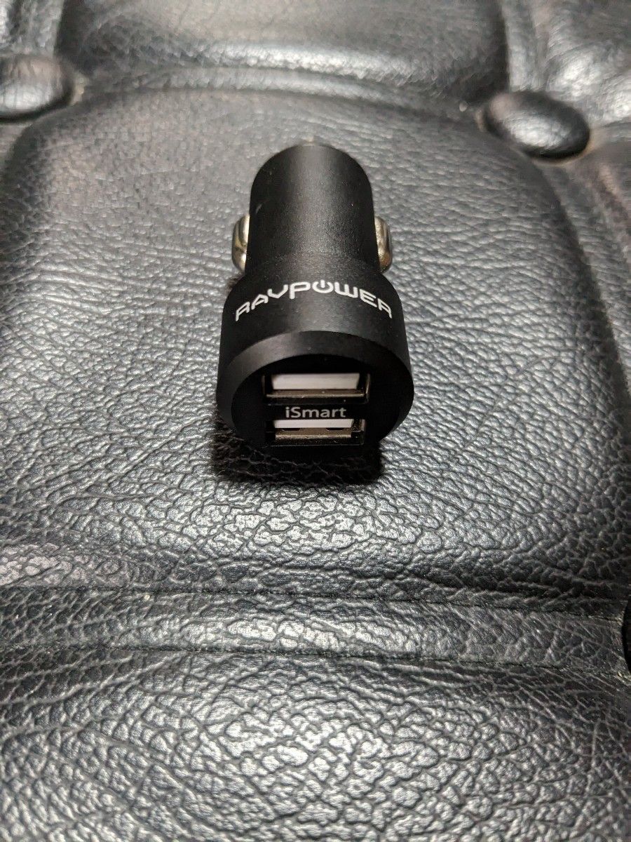 RAVPower USB カーチャージャー 2ポート 24W 4.8A シガーソケット