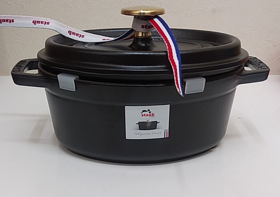 【新品】STAUBストウブ　ココットオーバル１７ｃｍフランス_画像3