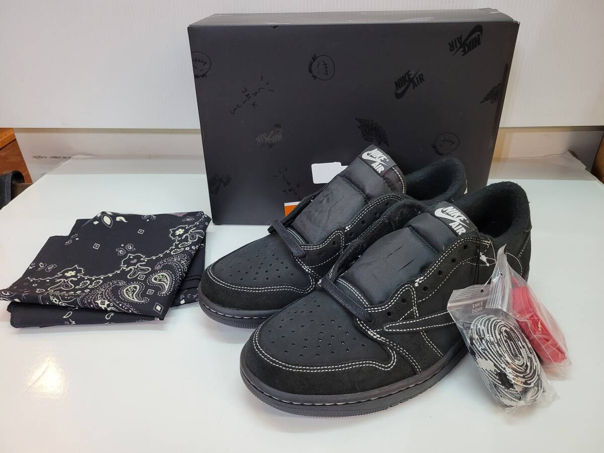 NIKE ナイキ AIR JORDAN 1 LOW OG SP 28cm DM7866-001 Travis Scott トラヴィススコットの画像1