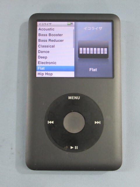 160GB★Apple A1238 デジタルオーディオプレーヤー iPod classic アップル アイポッド クラシック ジャンク USED 93674 SA★！！_画像1