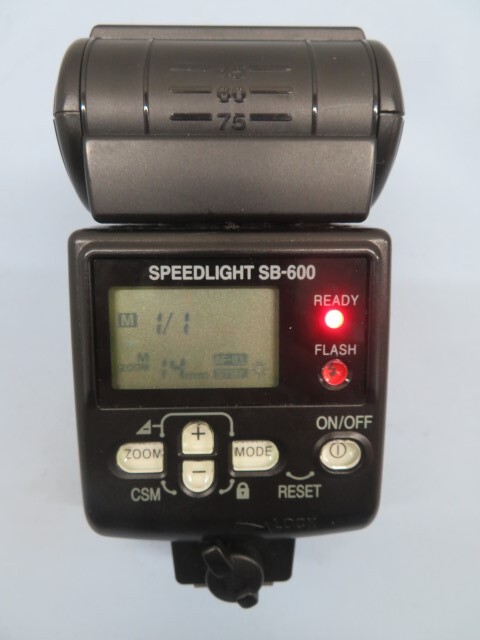 ★Nikon SPEEDLIGHT SB-600 ストロボ フラッシュ ニコン スピードライト 照明 カメラ用品 フラッシュOK USED 93685★！！の画像4