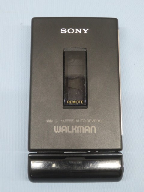 *SONY WM-607 cassette player black WALKMAN Sony Walkman battery case attaching Junk USED 94078*!!