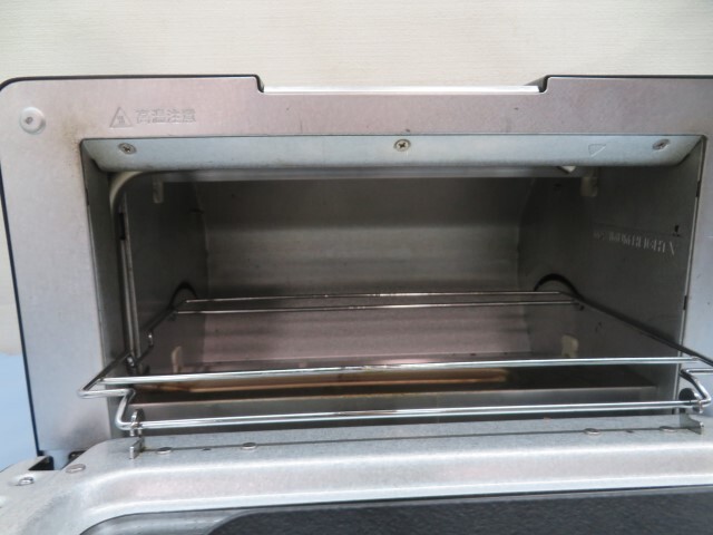 1300W★BALMUDA K05A-BK スチームトースター The Toaster 2021年製 バルミューダ ボイラーカバー/網付き 動作品 93284★！！の画像6