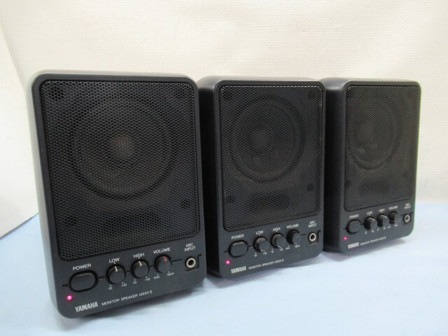 3台セット★YAMAHA MS101Ⅱ モニタースピーカー ヤマハ USED 93078★！！の画像1