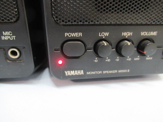 3台セット★YAMAHA MS101Ⅱ モニタースピーカー ヤマハ USED 93078★！！の画像3